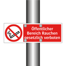 Öffentlicher Bereich Rauchen gesetzlich verboten