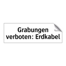 Grabungen verboten: Erdkabel
