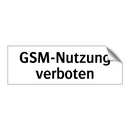 GSM-Nutzung verboten