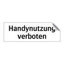 Handynutzung verboten