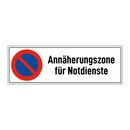 Annäherungszone für Notdienste