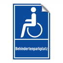 Behindertenparkplatz