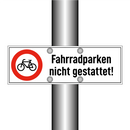 Fahrradparken nicht gestattet!