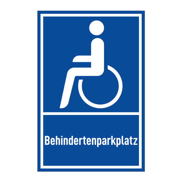 Behindertenparkplatz
