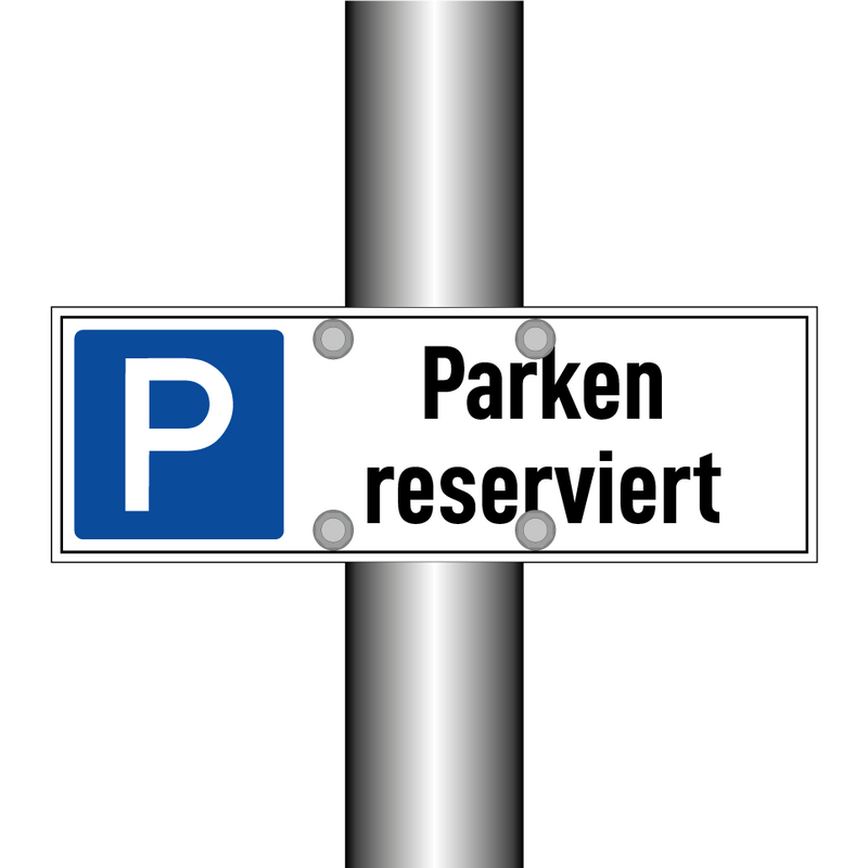 Parken reserviert