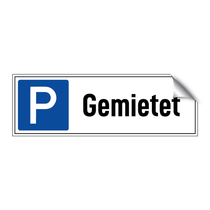 Gemietet