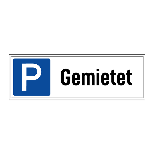 Gemietet
