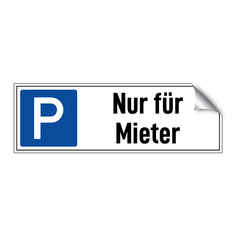 Nur für Mieter