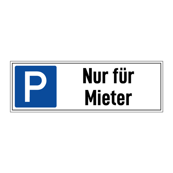 Nur für Mieter