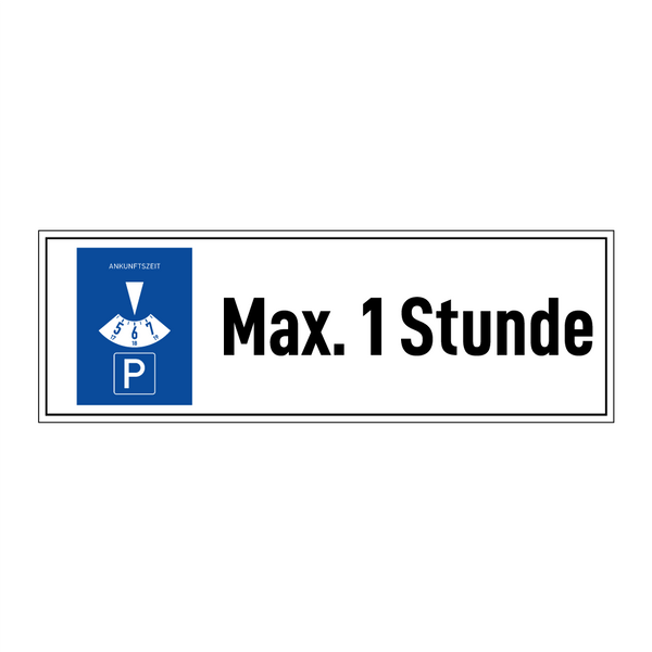 Max. 1 Stunde