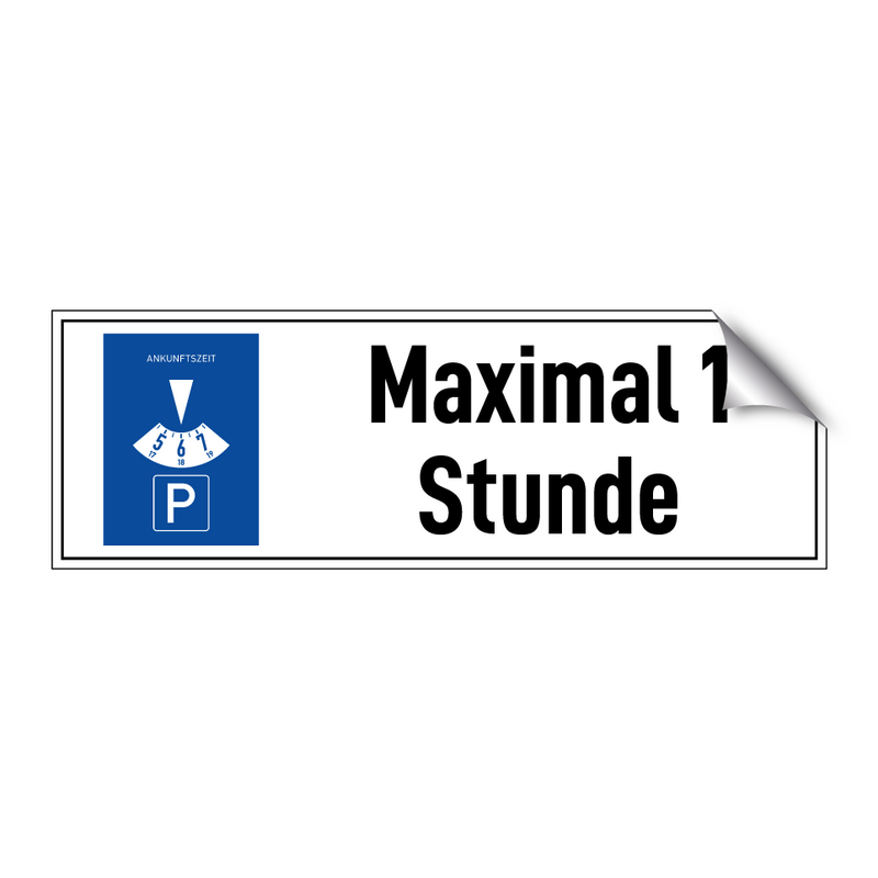 Maximal 1 Stunde