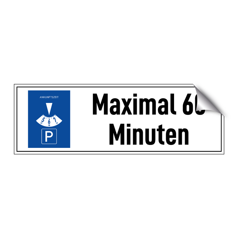 Maximal 60 Minuten