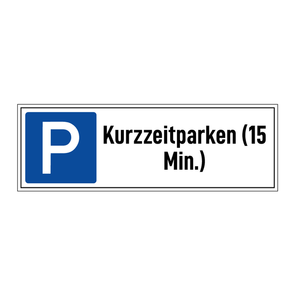 Kurzzeitparken (15 Min.)