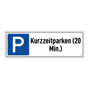 Kurzzeitparken (20 Min.)