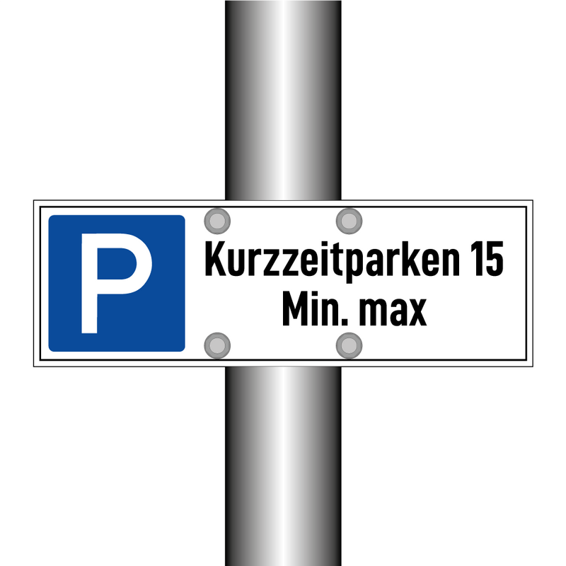 Kurzzeitparken 15 Min. max