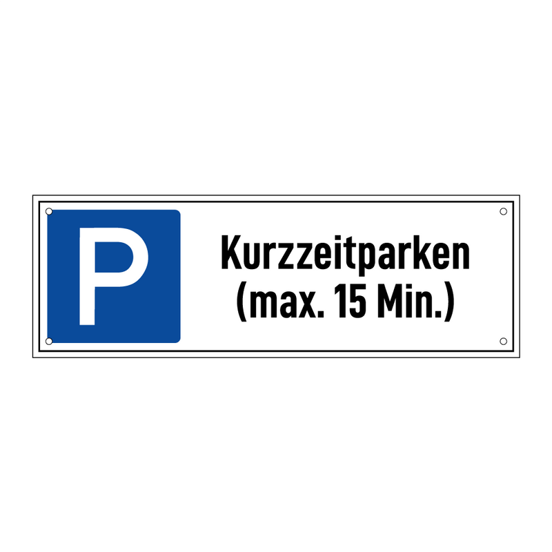 Kurzzeitparken (max. 15 Min.)