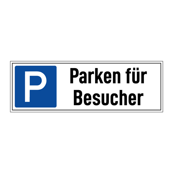 Parken für Besucher