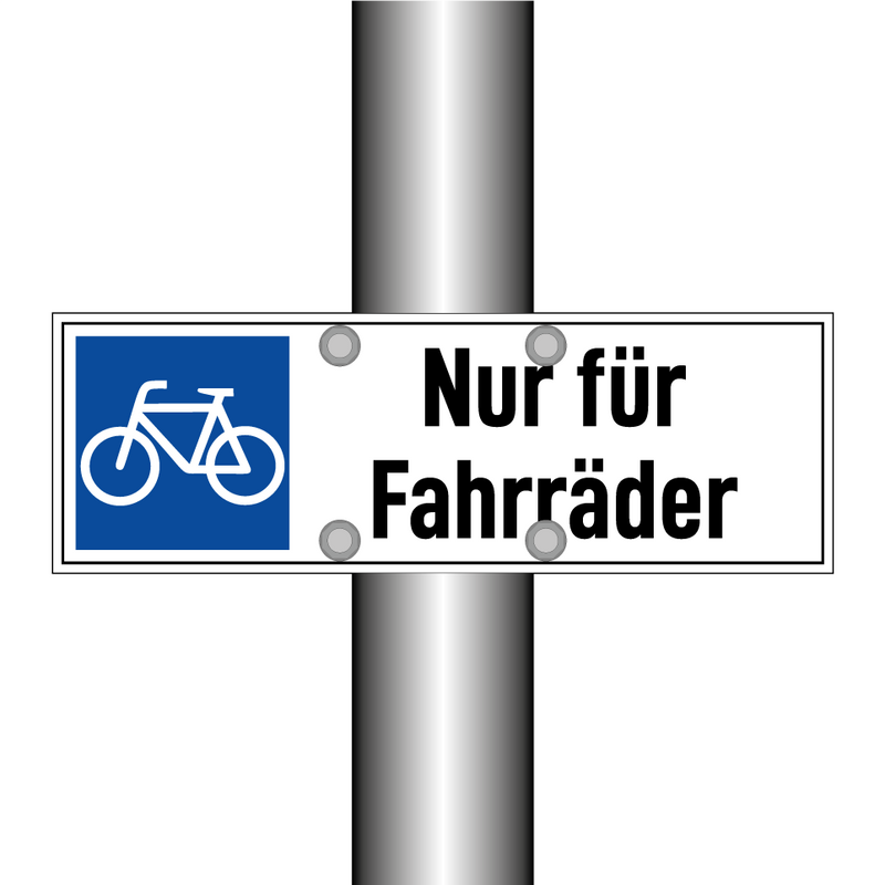 Nur für Fahrräder