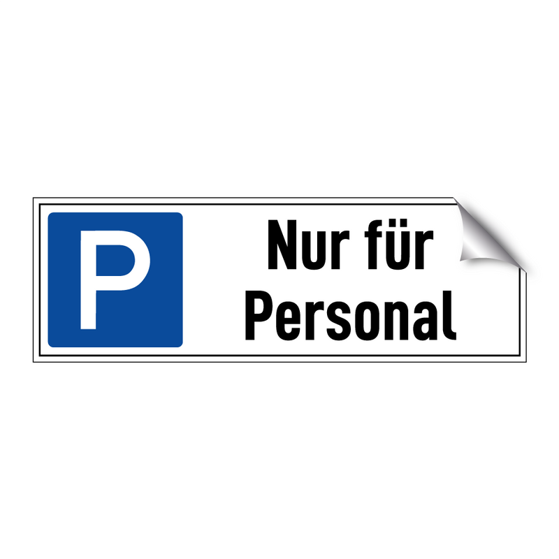 Nur für Personal
