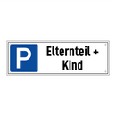 Elternteil + Kind