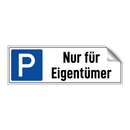 Nur für Eigentümer