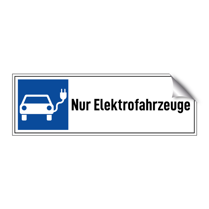Nur Elektrofahrzeuge