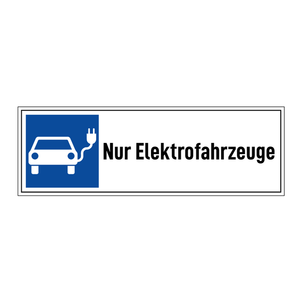 Nur Elektrofahrzeuge