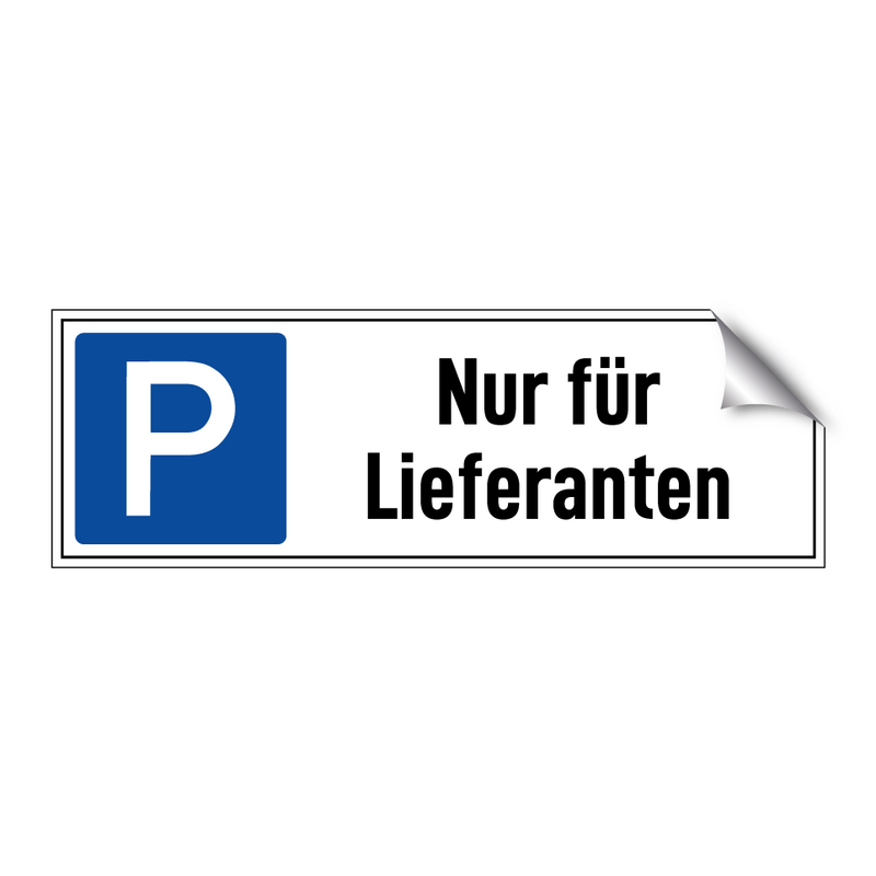 Nur für Lieferanten