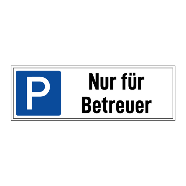 Nur für Betreuer