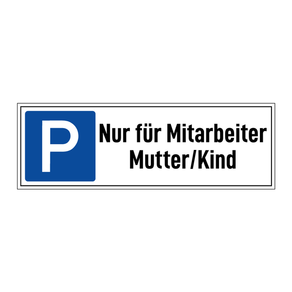 Nur für Mitarbeiter Mutter/Kind