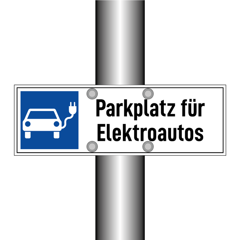 Parkplatz für Elektroautos
