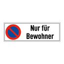 Nur für Bewohner