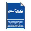 Max. 1 Stunde Parken während der Öffnungszeiten. Nur für Kunden, 1 Stunde mit Parkscheibe. Widerrechtlich geparkte Fahrzeuge werden kostenpflichtig abgeschleppt!