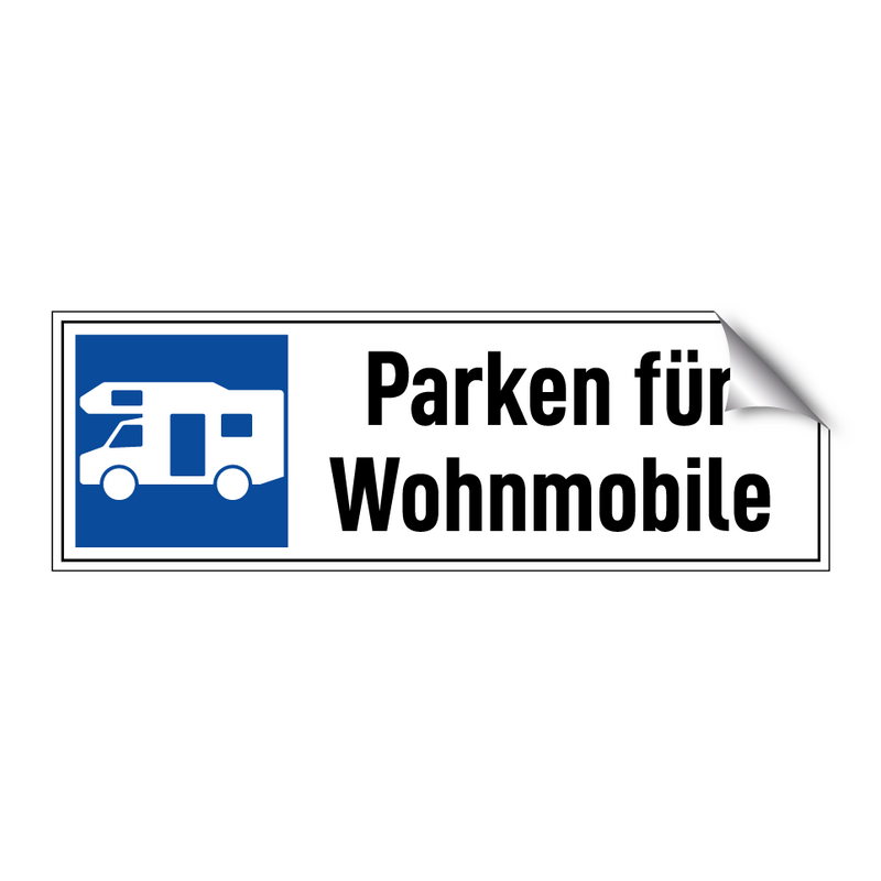Parken für Wohnmobile