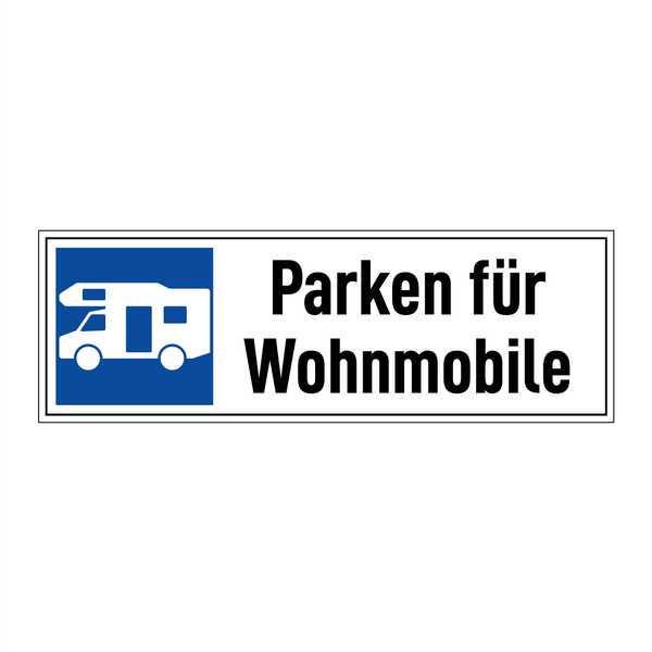 Parken für Wohnmobile
