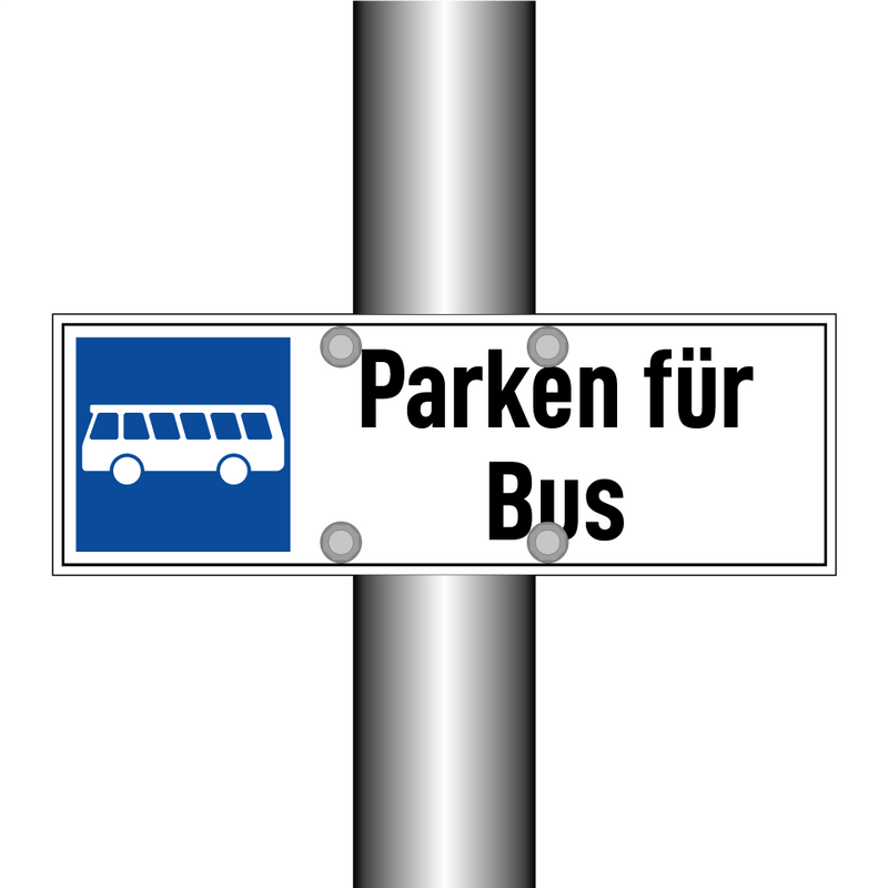 Parken für Bus