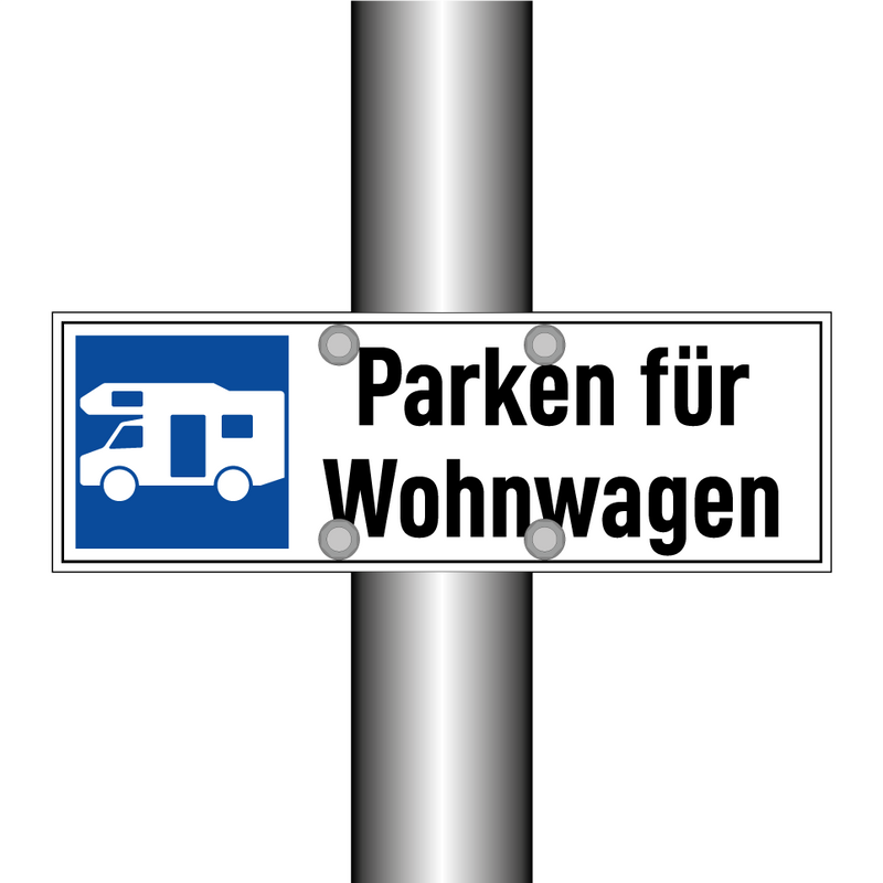 Parken für Wohnwagen
