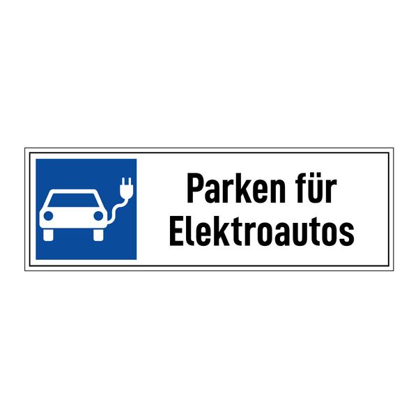 Parken für Elektroautos
