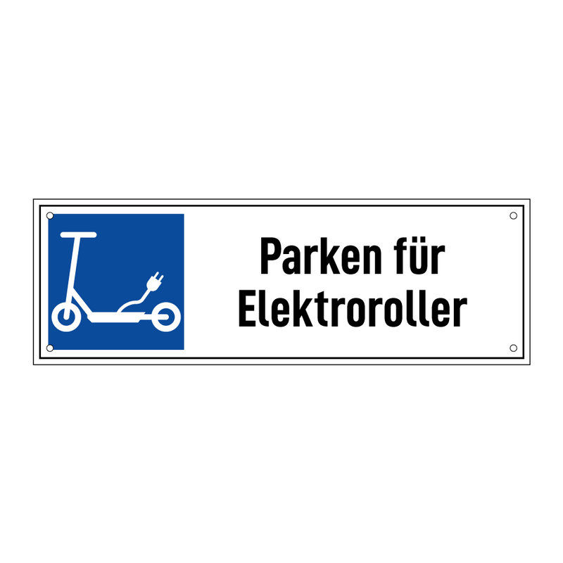 Parken für Elektroroller