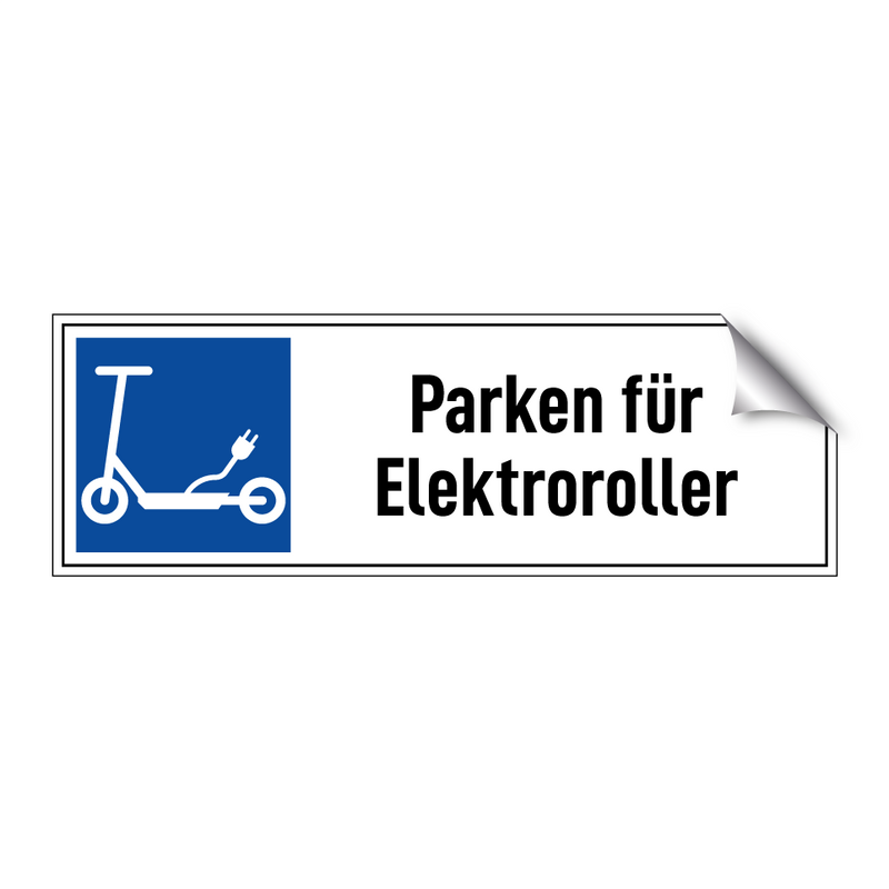 Parken für Elektroroller