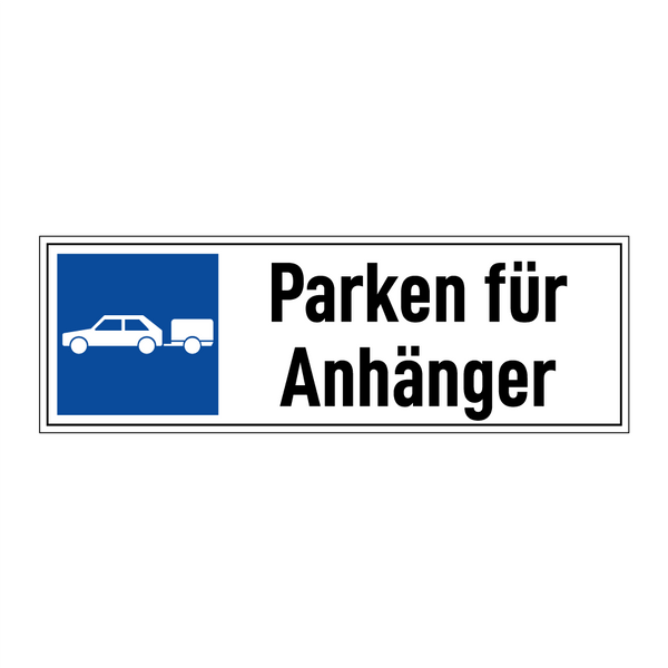 Parken für Anhänger