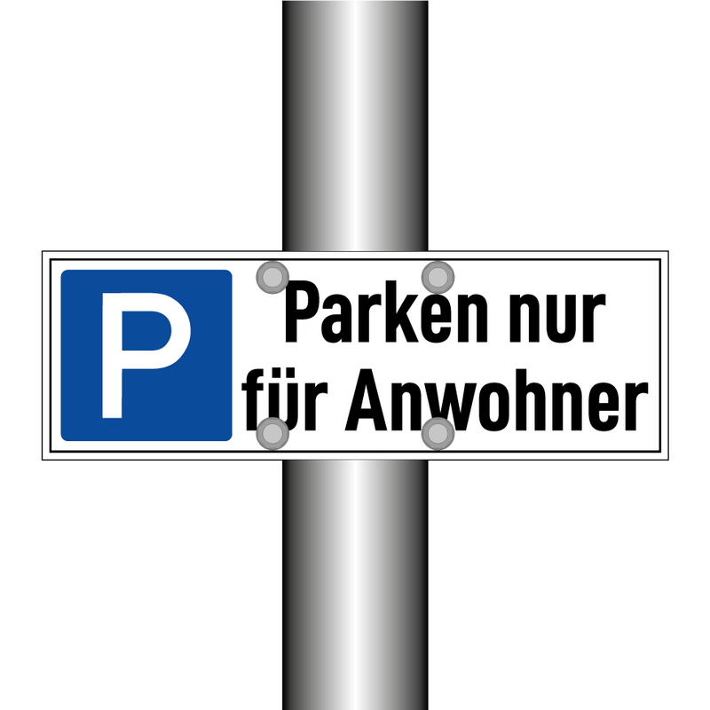 Parken nur für Anwohner