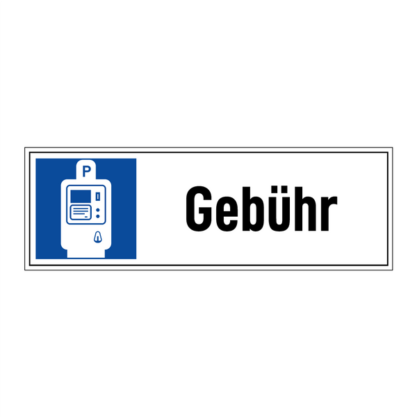 Gebühr