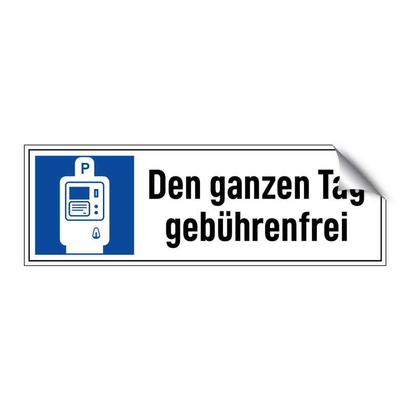 Den ganzen Tag gebührenfrei