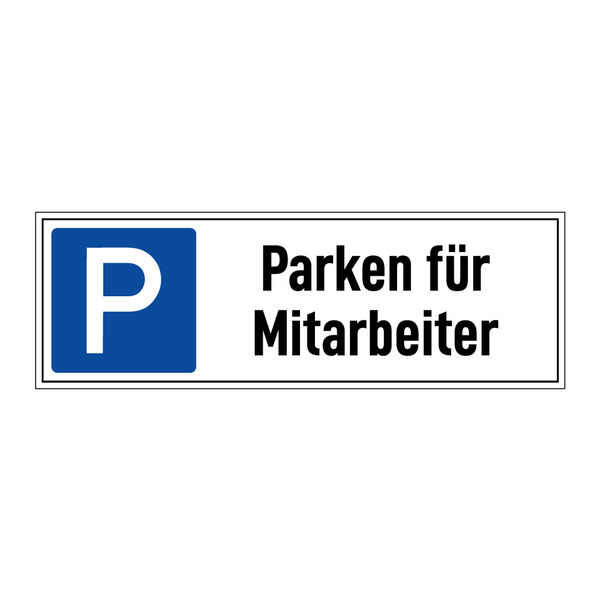 Parken für Mitarbeiter