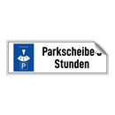 Parkscheibe 3 Stunden