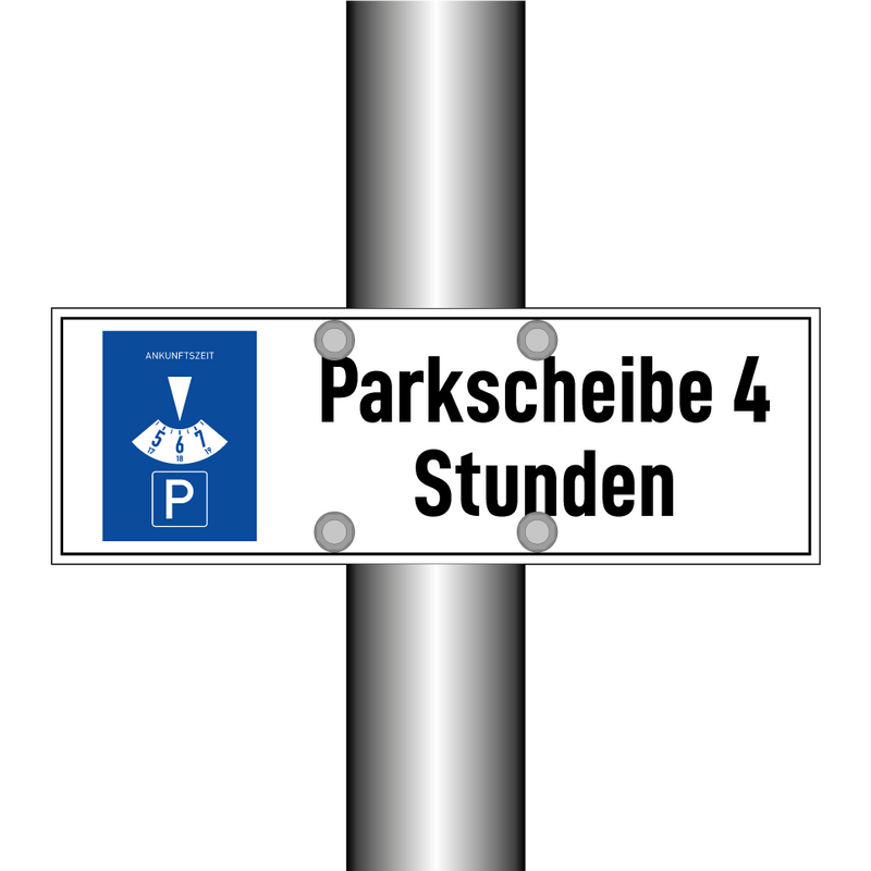 Parkscheibe 4 Stunden