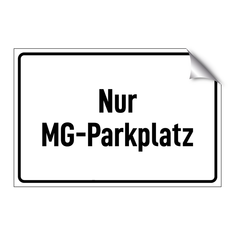 Nur MG-Parkplatz