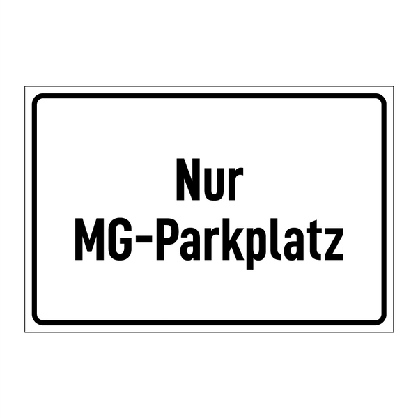 Nur MG-Parkplatz