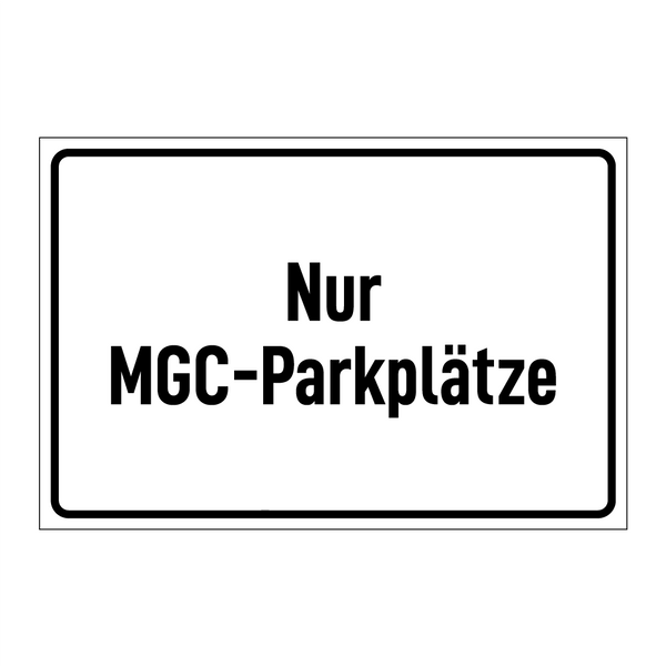 Nur MGC-Parkplätze